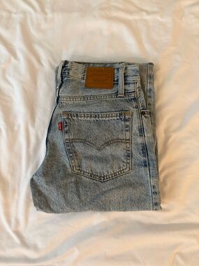 Levi's Baggy Dad Light Blue Jeans in Size 24